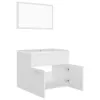 The Living Store Badmöbel-Set Weiß Holzwerkstoff Produktbild-Vorschau 4