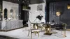 Esstisch 4x Stühle Esszimmer Set Essgruppe Modern Stuhl Produktbild-Vorschau 7