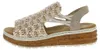 Rieker Damen Keil-Sandaletten Beige Voir les images du produit 32