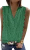 ASKSA Damen Ärmellos Bluse Spitze T-Shirt Elegant Produktbild-Vorschau 1