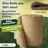 napfpower Hanfmatten auf Rolle 25 M - Nagerteppich aus 100 Produktbild-Vorschau 2
