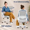 Bürostuhl Schreibtischstuhl mit klappbaren Armlehnen & Produktbild-Vorschau 7