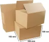 Karton Klapowy Pudełko Kartonowe 250x150x100mm, 50 szt Podgląd zdjęcia produktu 1