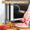 GOPLUS Edelstahl Wurstfueller Wurstfuellmaschine manuell Produktbild-Vorschau 3