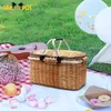 Termo proutěný piknikový koš, skládací piknikový koš, Náhled obrázku produktu 10