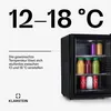 Klarstein Kühlschrank, Mini Kühlschrank mit Glastüre, Produktbild-Vorschau 4