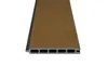 WPC Sichtschutzzaun Roma Line 5 x Zaunfeld teak und 6 x Produktbild-Vorschau 3
