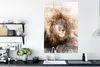MuchoWow® Poster Löwe - Rauchen - Zeitung 80x120 cm - Produktbild-Vorschau 3