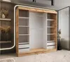 Raummeister Schwebetürenschrank 3D (3-türig) 230 cm - Eiche Produktbild-Vorschau 2