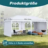 LZQ skladací pavilón 3x6 m, ochrana proti UV žiareniu, Náhľad obrázku produktu 2