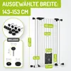 BOMI® Absperrgitter 73-161 cm zum Klemmen mit Katzenklappe Produktbild-Vorschau 2