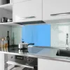 Küchenrückwand Spritzschutz Glas mit Motiv Himmelblauer Produktbild-Vorschau 2