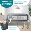 KESSER® Bettschutzgitter Reise Bett Rausfallschutz Produktbild-Vorschau 6