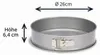 Patisse cakevorm met rits 26cm P03614 Productafbeelding-voorbeeld 6
