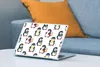 MuchoWow® Laptop Aufkleber Sticker Cover Pinguin - Ski - Produktbild-Vorschau 4