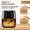 Smart-Planet Backpapier Airfryer 16×16cm 125 Stück Für Produktbild-Vorschau 5