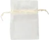 Organzasäckchen, 7 x 10 cm, 10 Stück Creme Produktbild-Vorschau 2