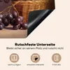 KitchenYeah© Herdabdeckplatte Rotwein mit Trauben , Produktbild-Vorschau 5