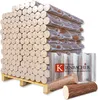 1000 kg Nestro Briketts Hartholzbriketts aus Buche & Eiche Produktbild-Vorschau 1