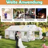 UISEBRT 4x8m Premium Party Tent Pavilion with side parts, Voir les images du produit 2
