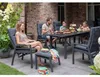 Gartenmöbelset Relaxsessel Merida + Hocker mit Tisch Tarifa Produktbild-Vorschau 3