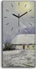 Küchenuhr Bürouhr Leinwand Uhr 30x60 Gemälde Produktbild-Vorschau 1