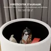 HOMCOM Ottomane Runder Sitzhocker Polsterhocker mit Produktbild-Vorschau 5