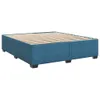 The Living Store Boxspringbett mit Matratze Dunkelblau Produktbild-Vorschau 6