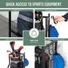 organizer na torbę golfową eluno z haczykami, stojak do Podgląd zdjęcia produktu 4