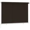 vidaXL Store extérieur 200x140 cm brun HDPE Voir les images du produit 2