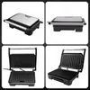 Kontaktgrill 1000W Panini Grill Toaster Klappbar 180° Produktbild-Vorschau 6