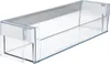 A clear plastic storage bin for a refrigerator. Produktbild-Vorschau