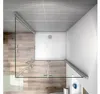 AICA Eckeinstieg 85x85x195cm 6mm ESG NANO  Falttür Produktbild-Vorschau 3
