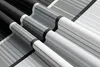 Mikrofaser Bettwäsche 135x200cm 2-teilig Set Schwarz Grau Produktbild-Vorschau 5