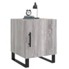 vidaXL Nachttische 2 Stk. Grau Sonoma 40x40x50 cm Produktbild-Vorschau 5