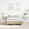 vidaXL Rám postele bez matrace Sonoma dub 120x190 cm Náhled obrázku produktu 2