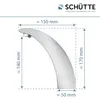 SCHÜTTE Waschtischarmatur PANAMA, Wasserhahn Bad, Produktbild-Vorschau 4