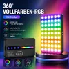 6,5W LED Kameraleuchte – 2700–6500 K, 1800 mAh, RGB, CRI Produktbild-Vorschau 2