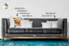 MuchoWow® Zierkissen Sofakissen Wohnzimmer Dekokissen 50x50 Produktbild-Vorschau 3