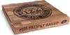 100 Pizzakarton aus Mikrowellpappe kraft 40 x 40 x 5 cm Produktbild-Vorschau 1