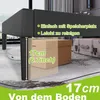 XMTECH Polsterbett 90 x 200 cm Einzelbett mit Leder Produktbild-Vorschau 5