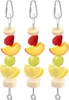3x Futterspender-Spielzeug Aus Edelstahl Für Vögel, Obst Produktbild-Vorschau 1