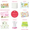 Möbelaufkleber Ordnungssticker für Kleidung pink/weiß Produktbild-Vorschau 3