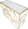 Konzole Console Marie 120 x 41 x 81 cm kovová zlatá Náhled obrázku produktu 3