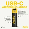 Aqiila 406093, Wiederaufladbarer Akku, AA, Lithium-Ion Produktbild-Vorschau 4