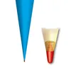 Schultüten-Rohling zum Basteln pazifikblau - 70 cm rund - Produktbild-Vorschau 6