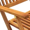 vidaXL 5-tlg. Garten-Essgruppe Klappbar Akazie Massivholz Produktbild-Vorschau 4