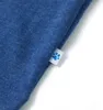 vidaXL Canotta per bambini blu scuro melange 140 Anteprima dell’immagine prodotto 4