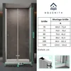 Nischentür Dusche Falttür Duschtür 70x185cm Duschabtrennung Produktbild-Vorschau 4