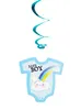 3 Gender Babyparty Dekospiralen - blau Baby Boy Produktbild-Vorschau 4